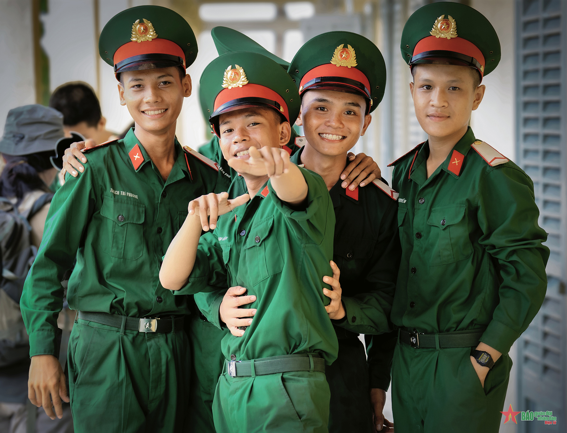 Niềm vui trong quân ngũ